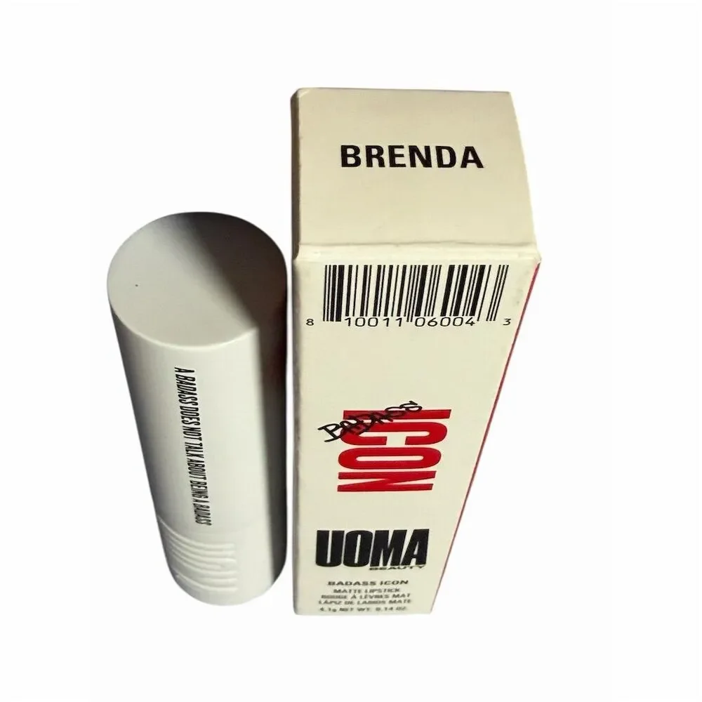 UOMA Beauty Badass Icon Matte Lipstick - Shade Brenda